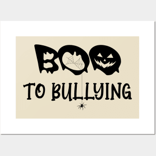 Be Kind And Boo To Bullying Halloween Posters and Art